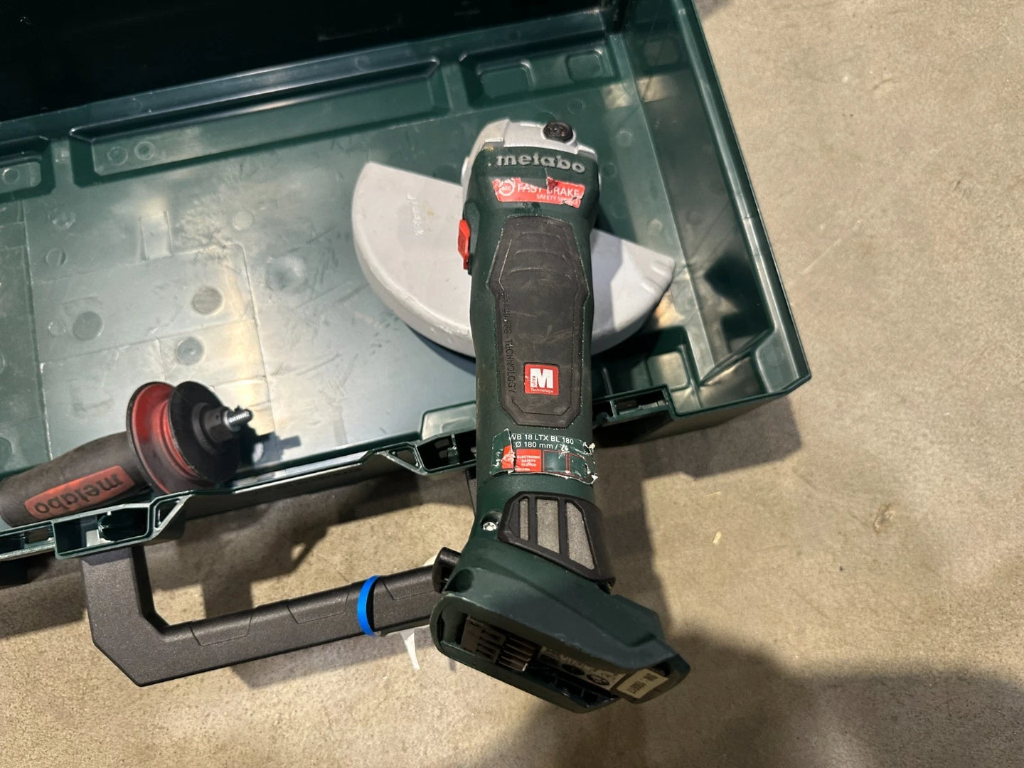 Metabo wb 18 LTX BL 180 Akku-Winkelschleifer Nr.118 4007430318091