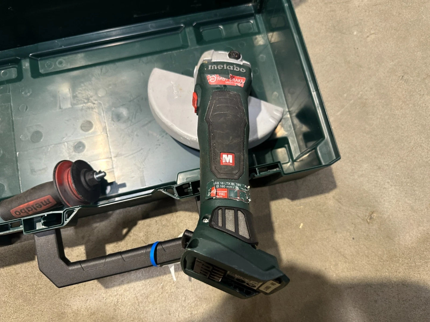 Metabo wb 18 LTX BL 180 Akku-Winkelschleifer Nr.118 4007430318091