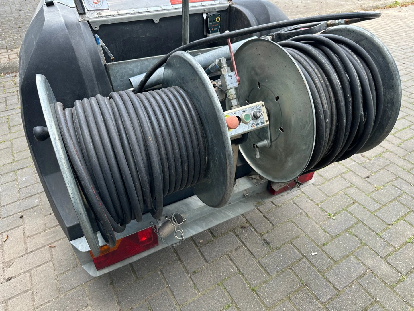 ROM SMART TRAILER  Rohrreinigungsmaschine 150bar-50l/m  Funkfernbedienung