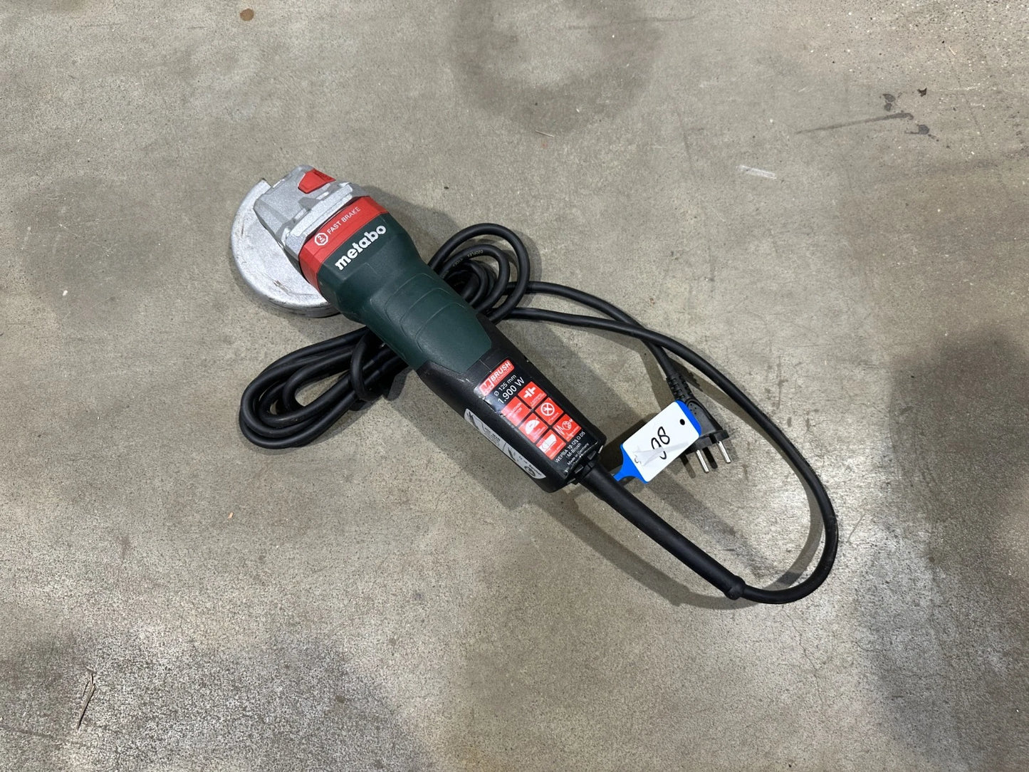 Metabo WEPBA 19-125 Q DS M-Brush Winkelschleifer Nr.98 4061792224803