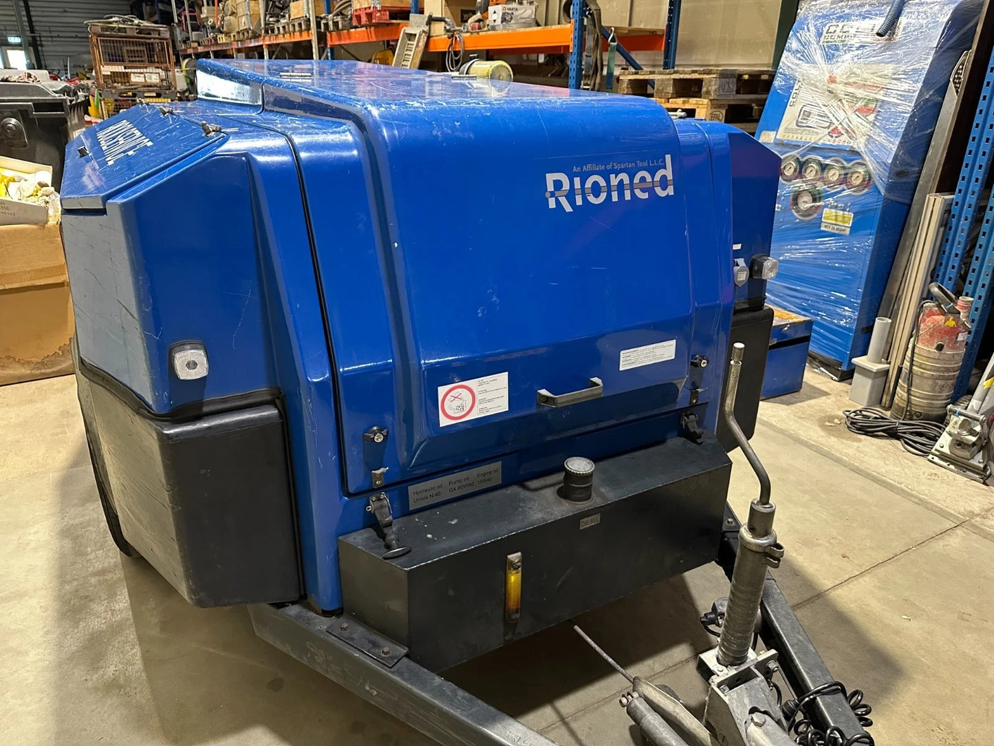 Rioned MultiJet Rohrreinigungsmaschine 150bar-100l/m Funkfernbedienung