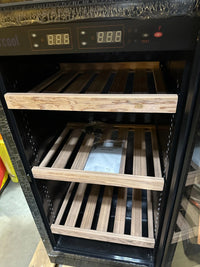 AIRCOOL JC 188-A23 Weinkühler Weinschrank Wein Kühlschrank mit Glastür 103L