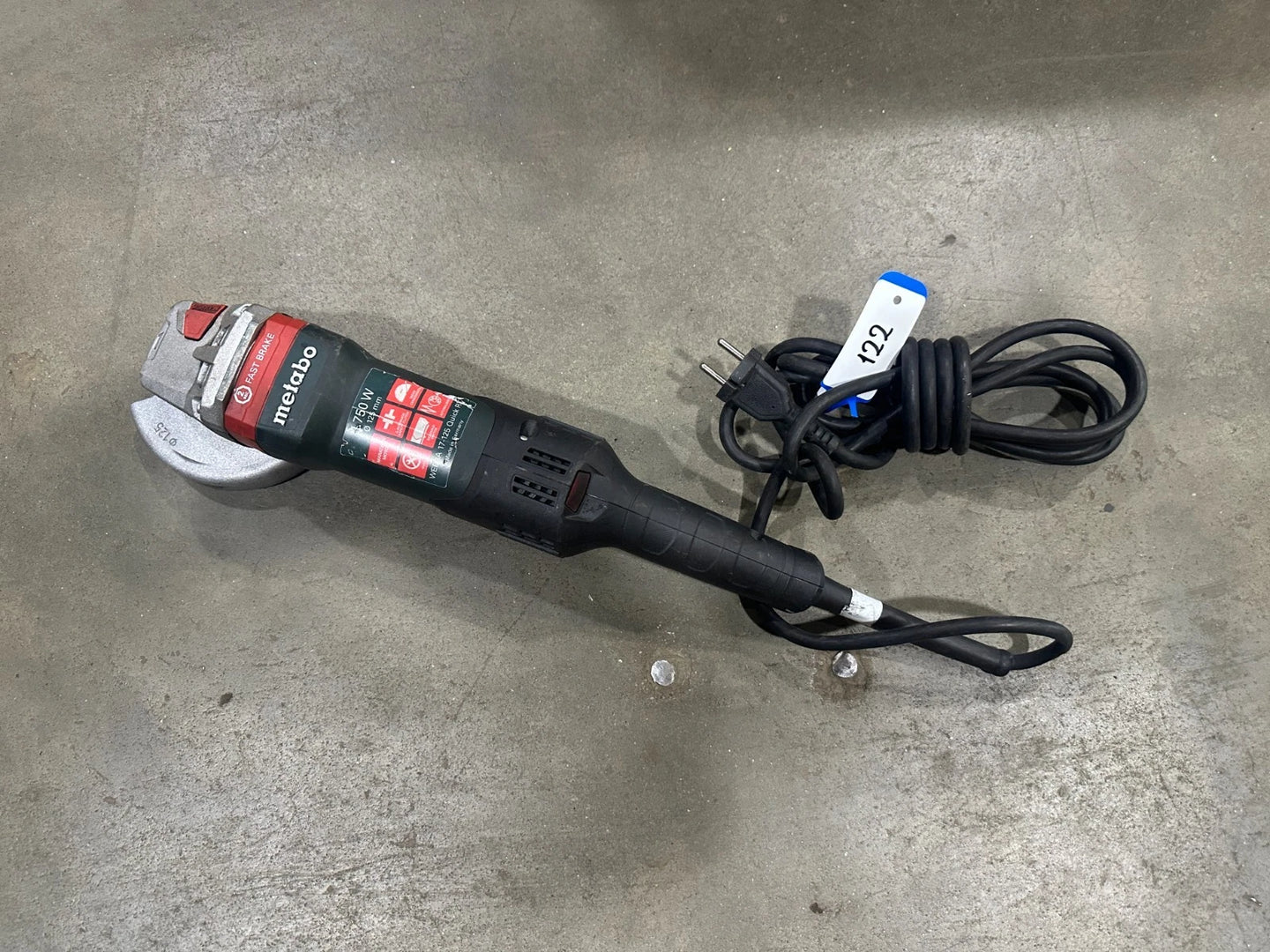 Metabo WEPBA 17-125 QUICK RT Winkelschleifer  Nr.122
