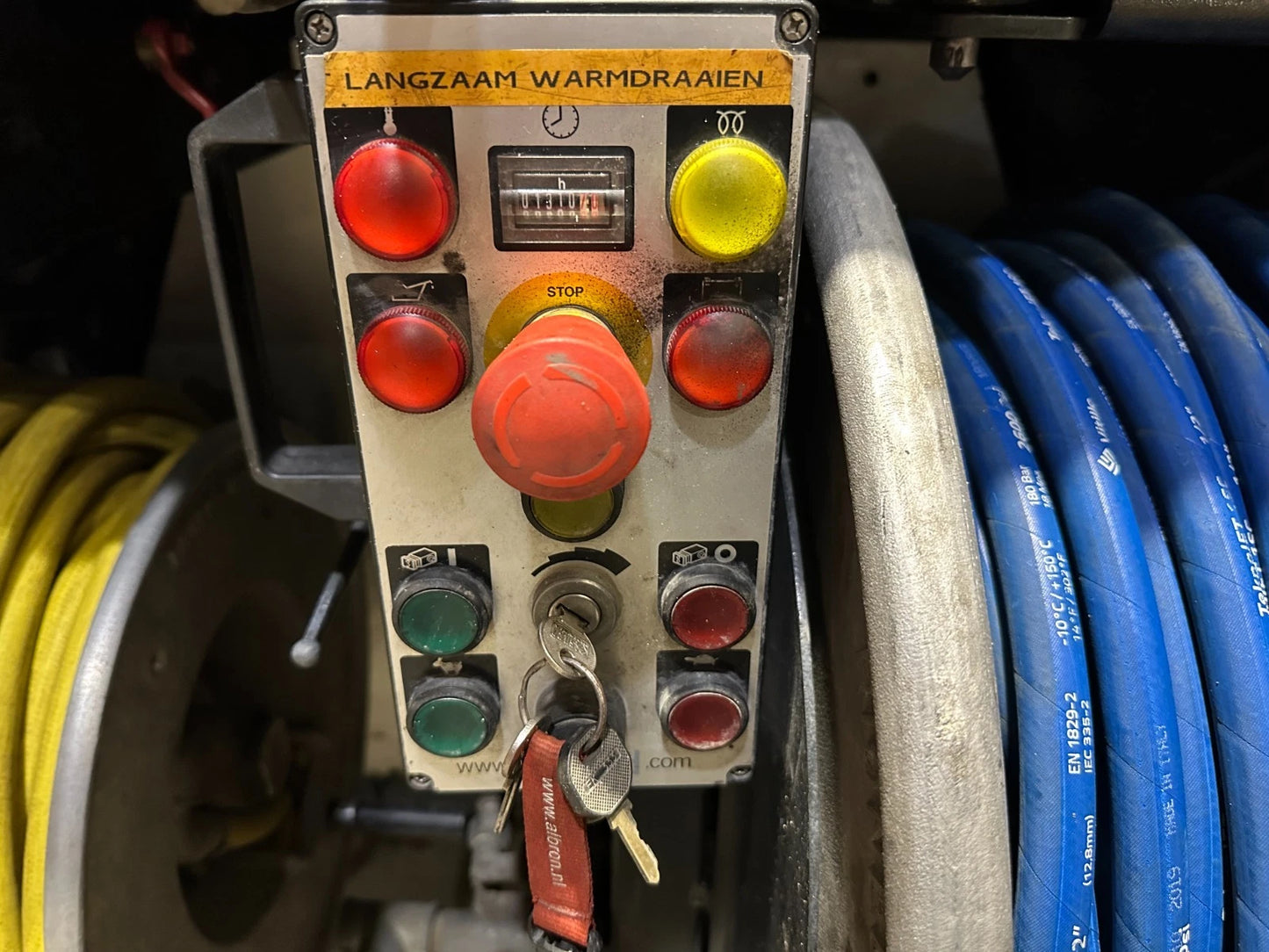 Rioned MultiJet Rohrreinigungsmaschine 150bar-100l/m Funkfernbedienung