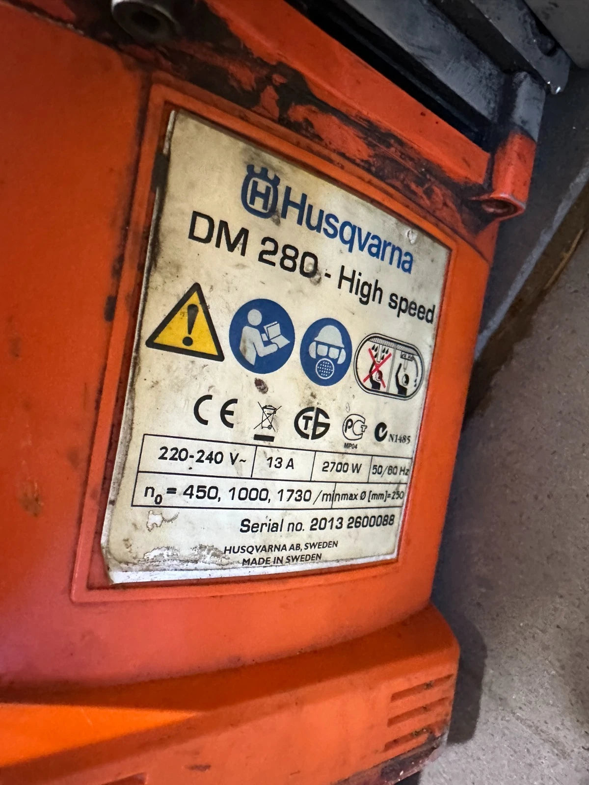 Husqvarna DM 280  Kernbohrmaschine