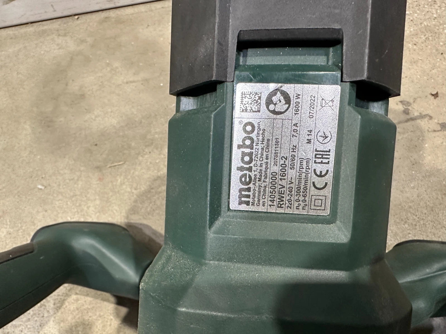 Metabo Rührwerk RWEV 1600-2 - 614050000 - 1600W - 90l Mischmenge Nr.83