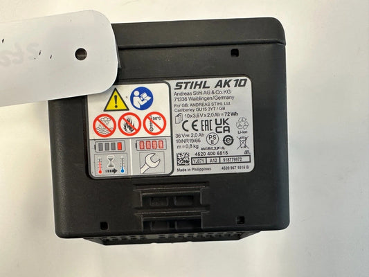 STIHL Akku AK 10  für AkkuSystem COMPACT z.B. HSA 56, FSA 56 Li-Ion
