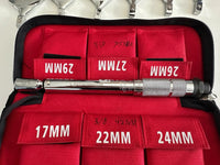 Rothenberger 175001 Drehmoment-Gabelschlüssel-Set 14 - 77 Nm Vorführgerät