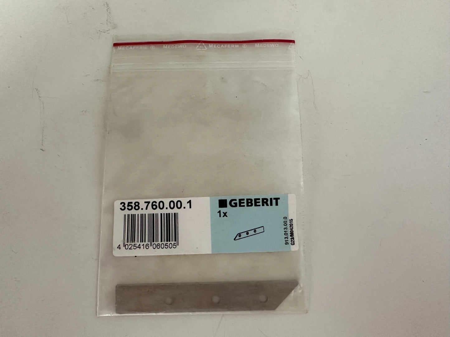 Geberit 358.760.00.1 Ersatzmesser d40-160 mm