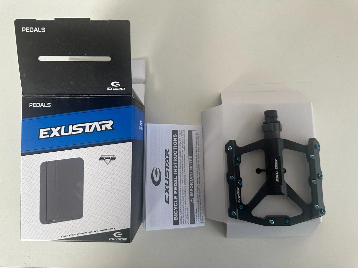 Exustar E-PB 557 BL Pedals