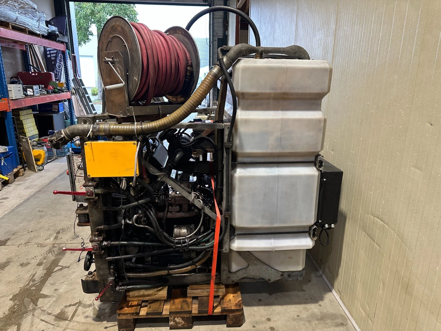 Rom Ecofit Rohrreinigungsmaschine 150bar-100l/m Einbaumaschine Funkfernbedienung