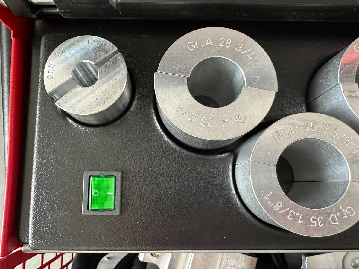 Rothenberger ROFROST TURBO II R290 Einfriergerät 2" inkl. 8 Reduziereinsätze 4004625470336