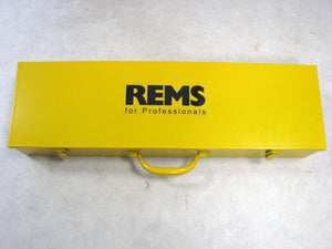 REMS EVA metal case for cutting heads 1/4" - 1 1/4" Amigo 2, case only, ID 133