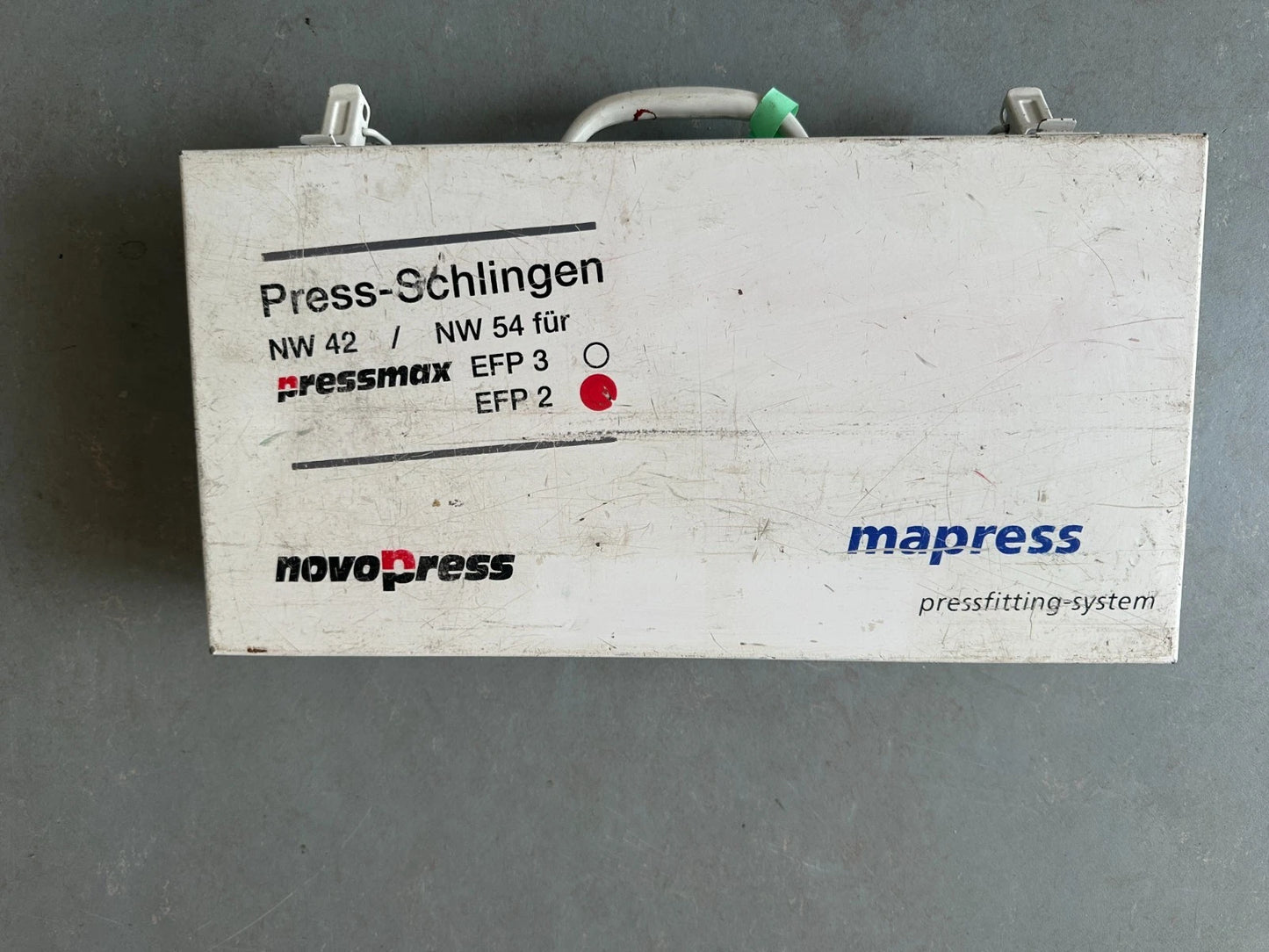 NovoPress  Pressringe M42 M54 für Mapress Fittinge, Presszange Pressmaschine