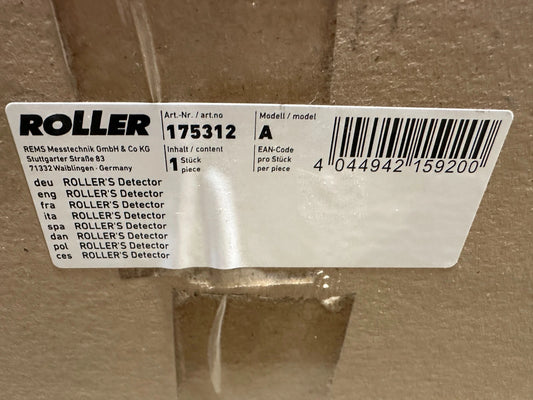 Roller's Detector No. 175312 Locator Camera Head 33 kHz CamSys Explorer REMS