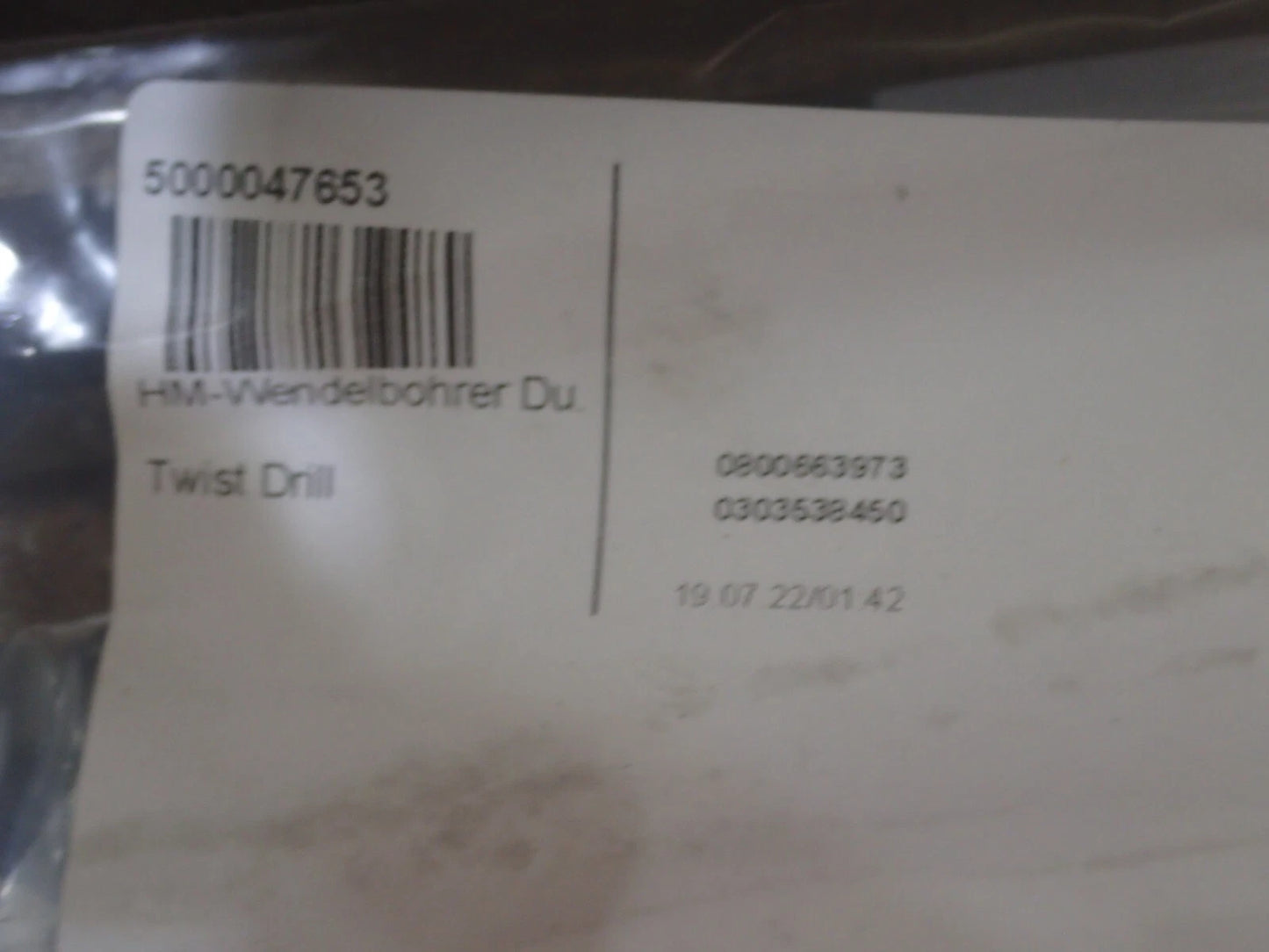 1x Original Wacker 6 Kant Wendelbohrer 42mm