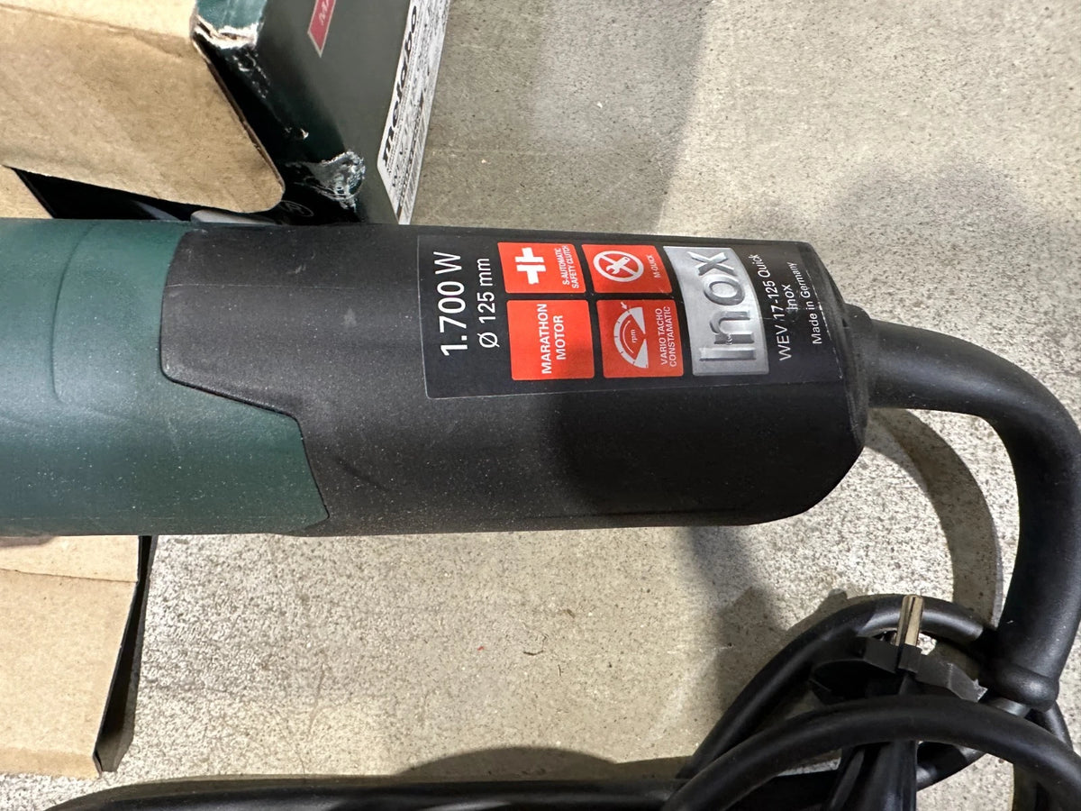 Metabo WEV 17-125 QUICK INOX Winkelschleifer Nr.32