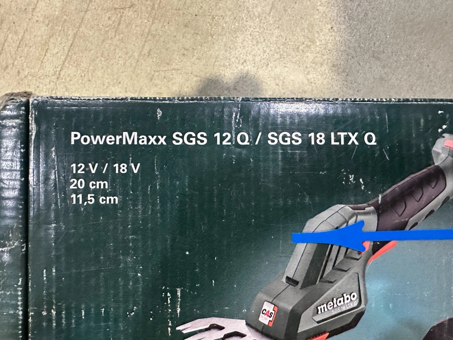 Metabo Akku-Strauch- und Grasschere SGS 18 LTX Q (601609850) 18V Nr.140 4061792185074