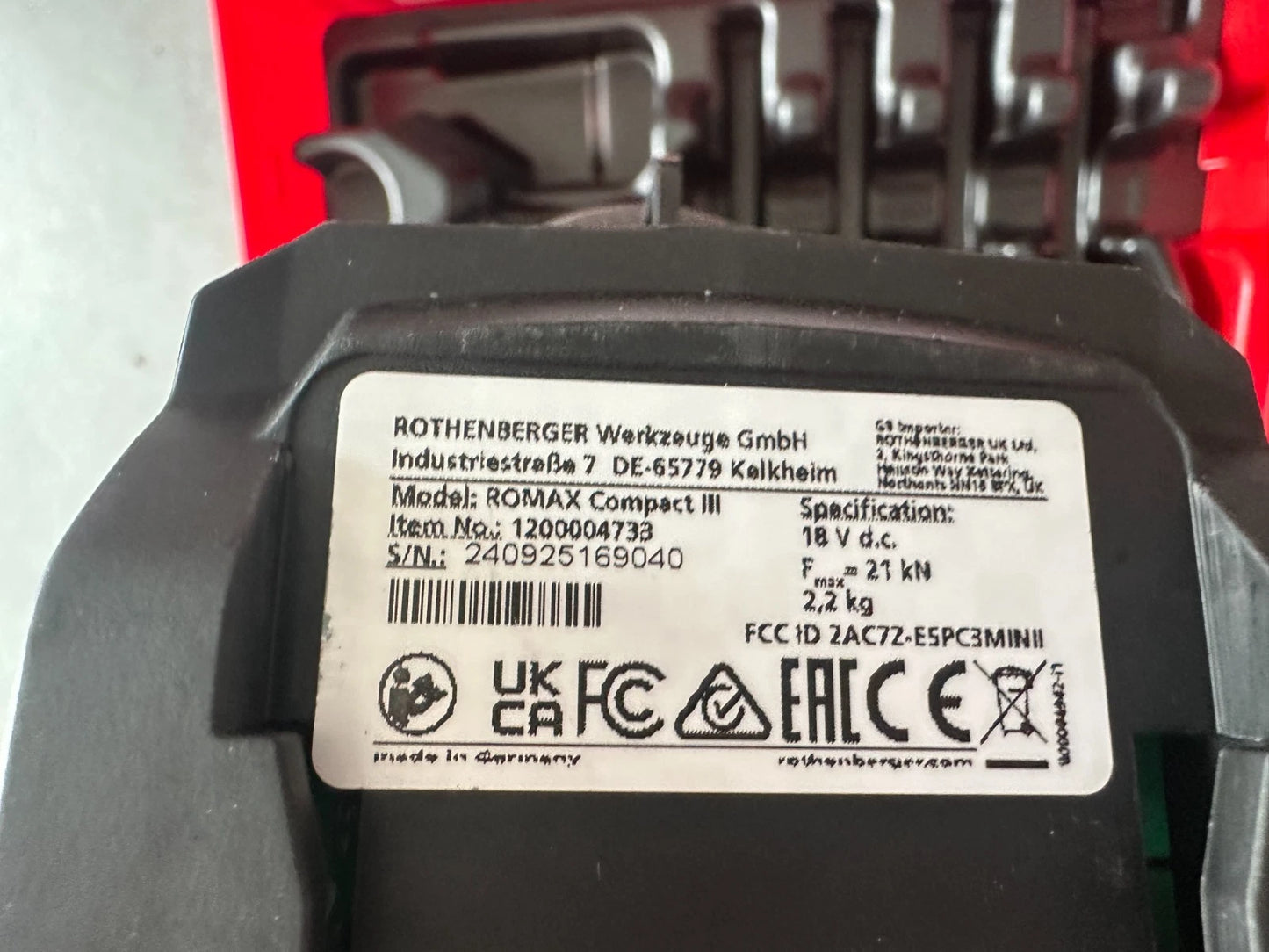 Rothenberger ROMAX COMPACT III