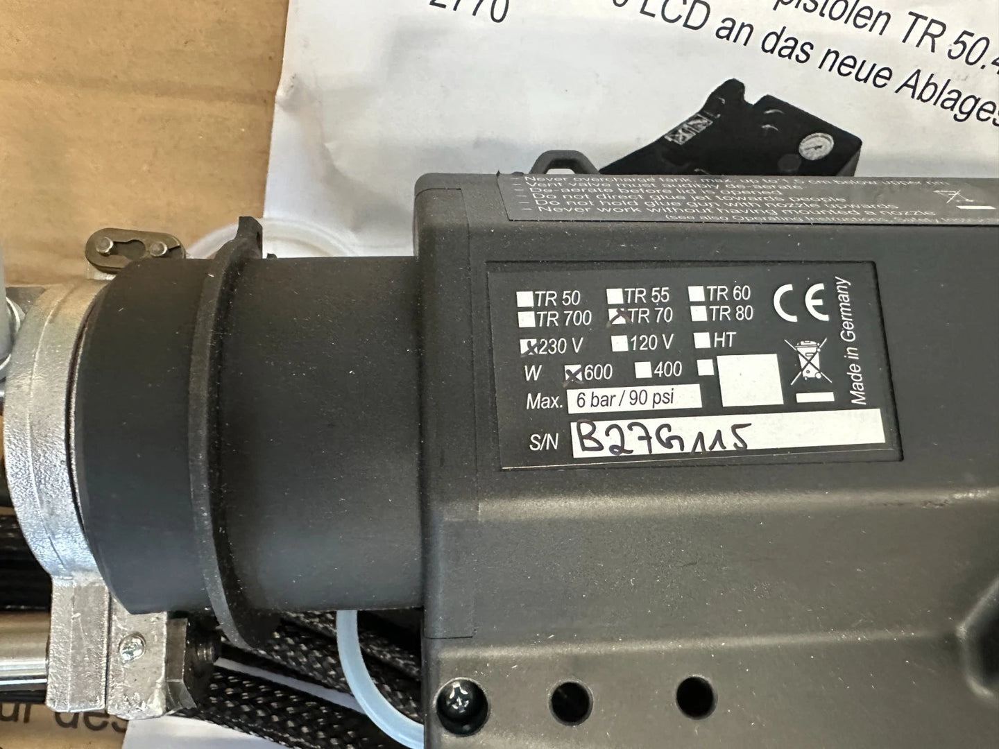 REKA TR 70 LCD Klebetechnik Heißklebepistole