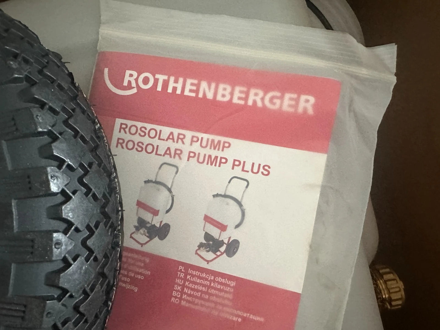 Rothenberger Rosolar Pump No. 1500000135 Solarfüllstation Kreiselpumpe