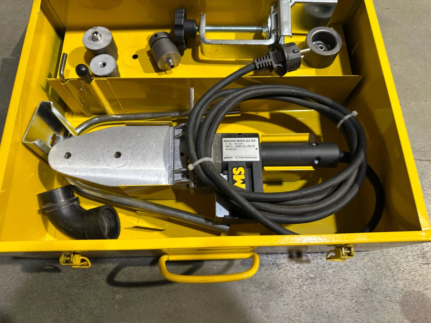Rems SMSG 63 EE lasapparaat voor verwarmingselementen